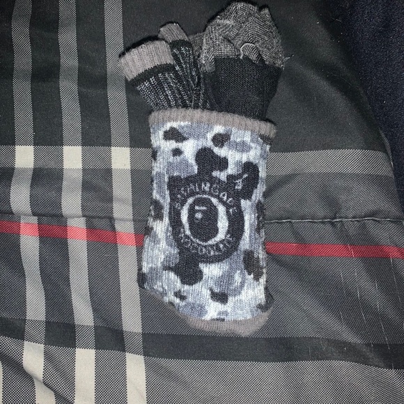 Bape/A Bathing Ape 3pk Socks - Picture 3 of 3